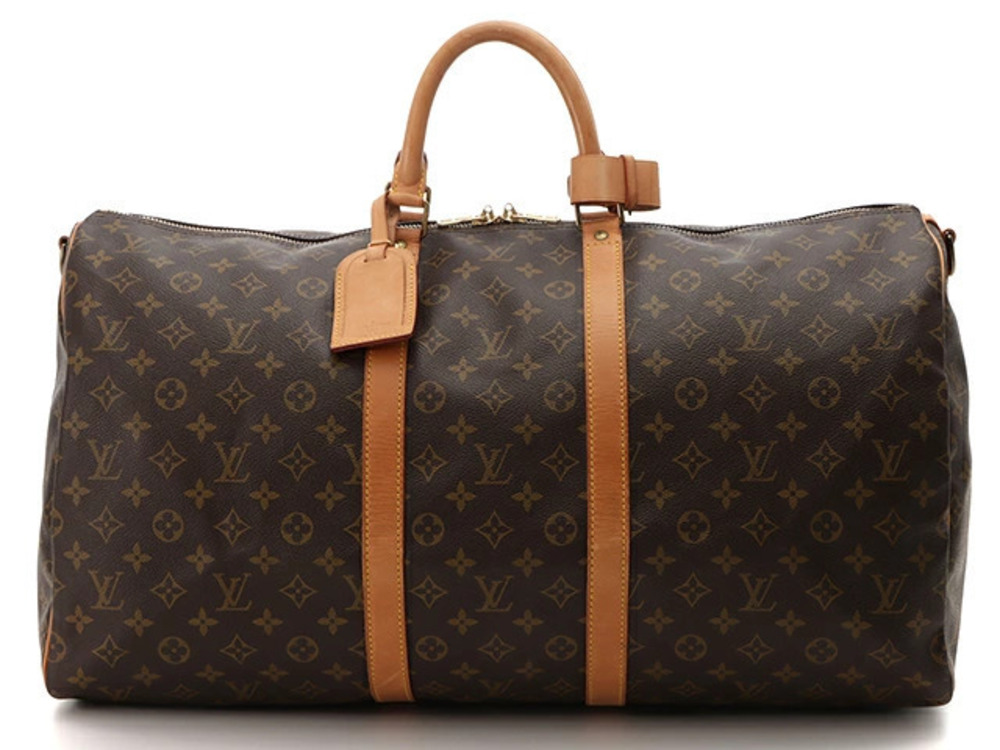 LOUIS VUITTON Keepall Bandouliere Monogram Boston Bag